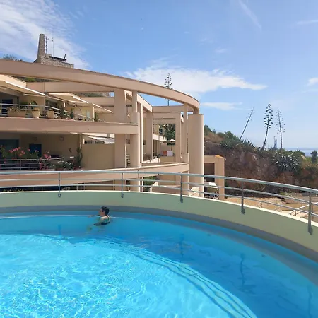 T3 Vue - Terrasse Couverte, Piscine, Parking, Proche Du Centre Ville. Sète