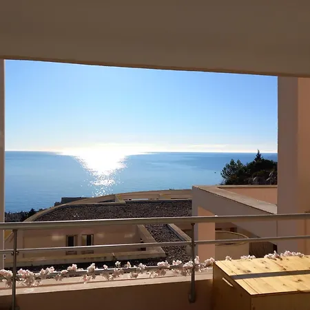 T3 Vue - Terrasse Couverte, Piscine, Parking, Proche Du Centre Ville.